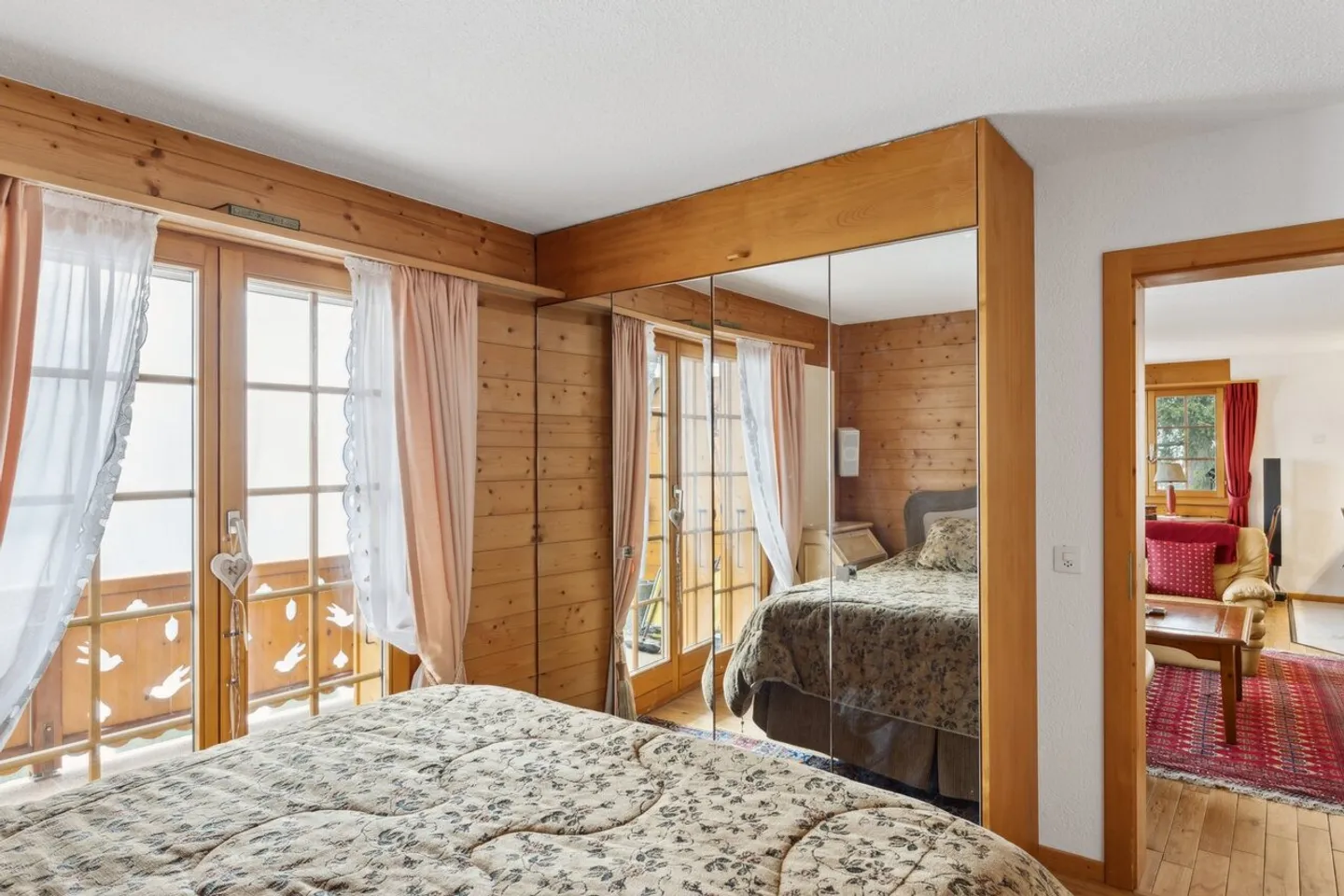 Villars 3.5p charme e comfort, vista magnifica, balcone, 2 posti auto - Foto 12 di 13