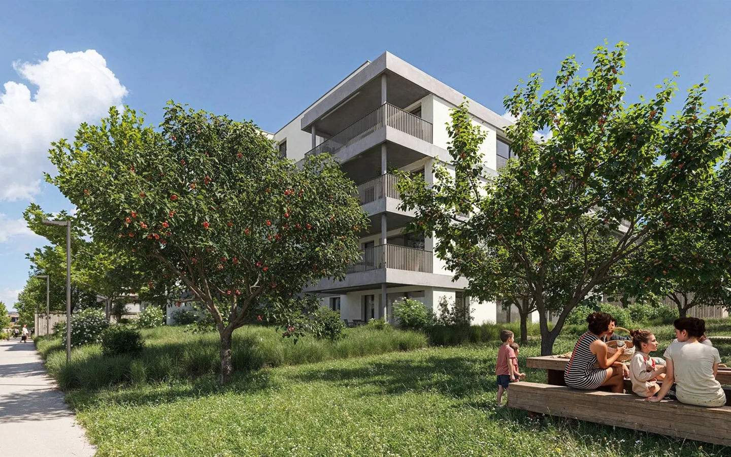 Appartamento di 3,5 locali in una nuova residenza Palézieux - Foto 2 di 8