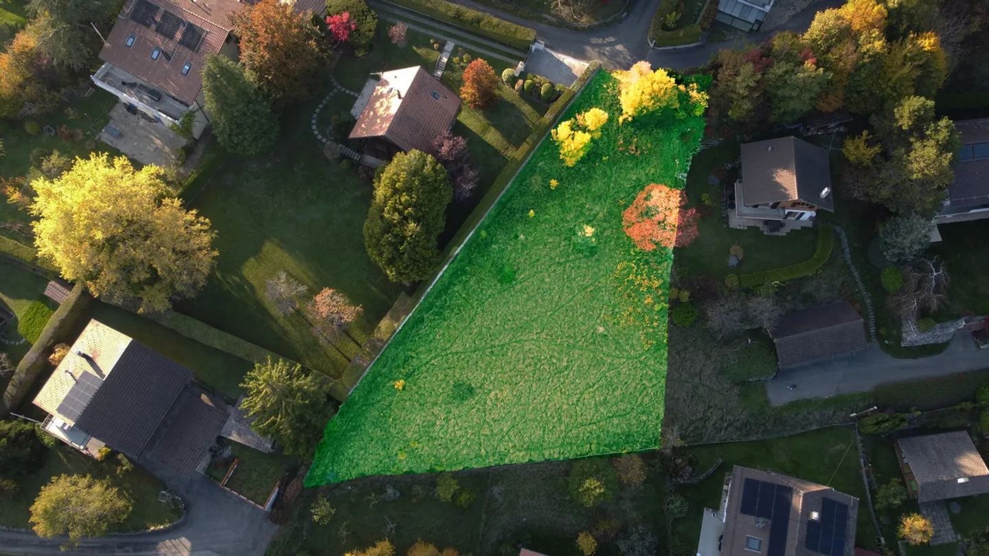 Baugrundstück in Le Vaud - Foto 1 von 9