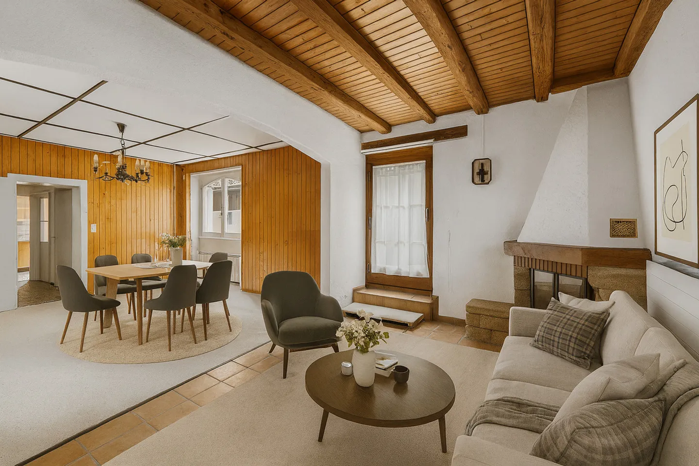 Village house full of potential in the heart of the village - Photo 2 of 7