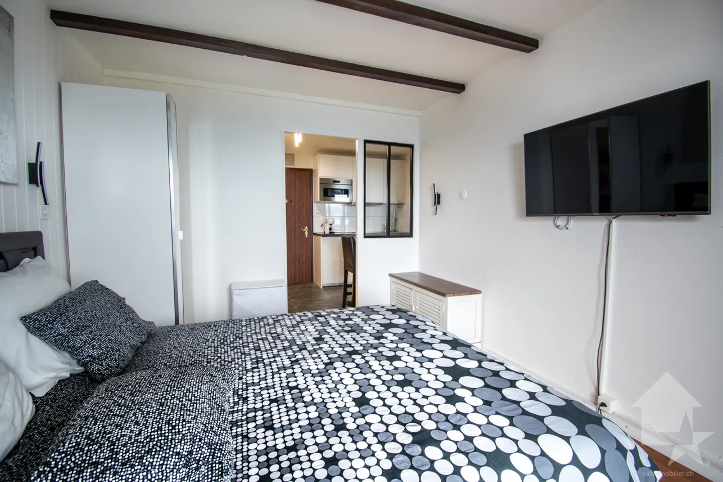 Torgon, 2 Zimmer mit Talblick in der Residenz Le Cleuset - Foto 5 von 13