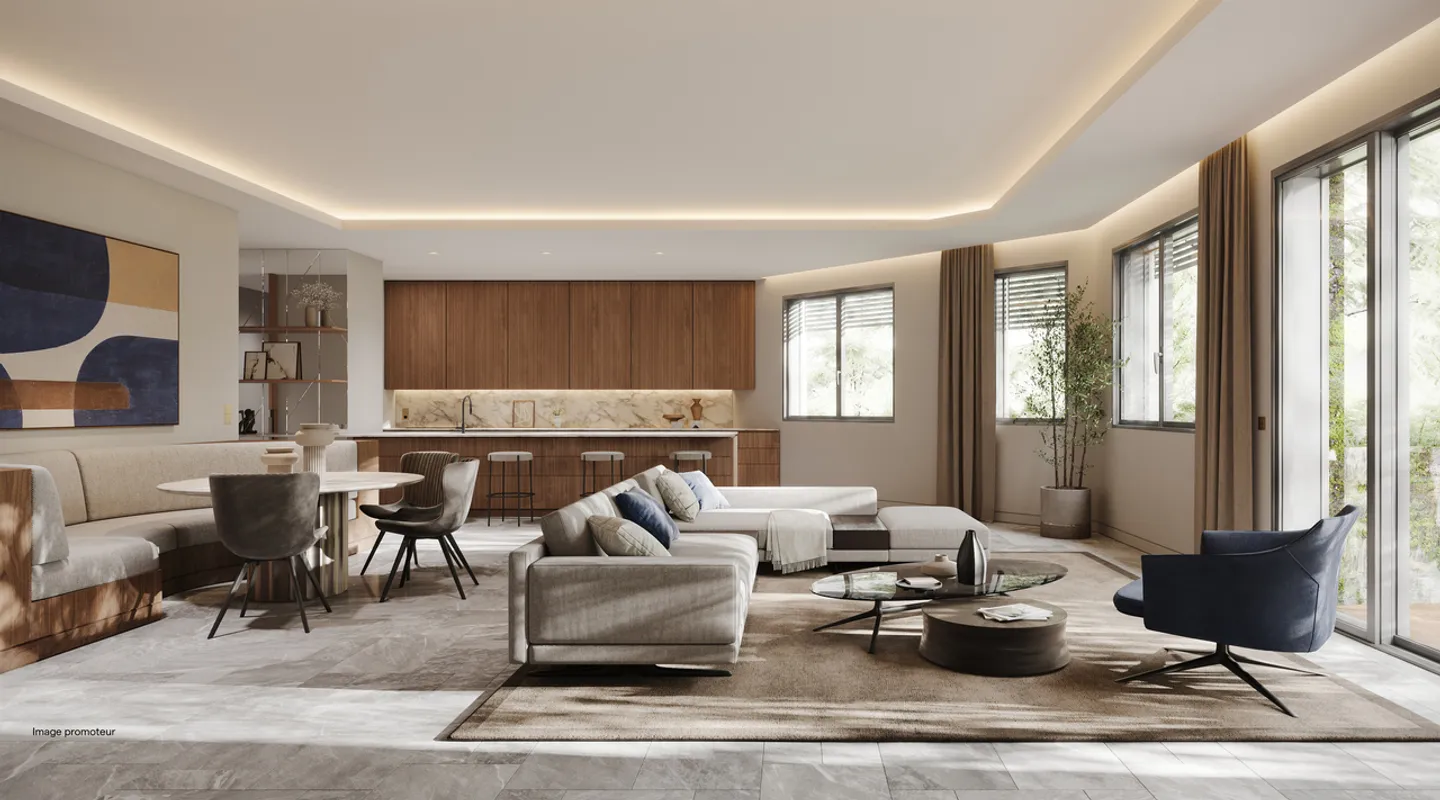 O'Belmont von Jean Nouvel - Lot A10 Luxuswohnung mit 4 Zimmern - Foto 1 von 9