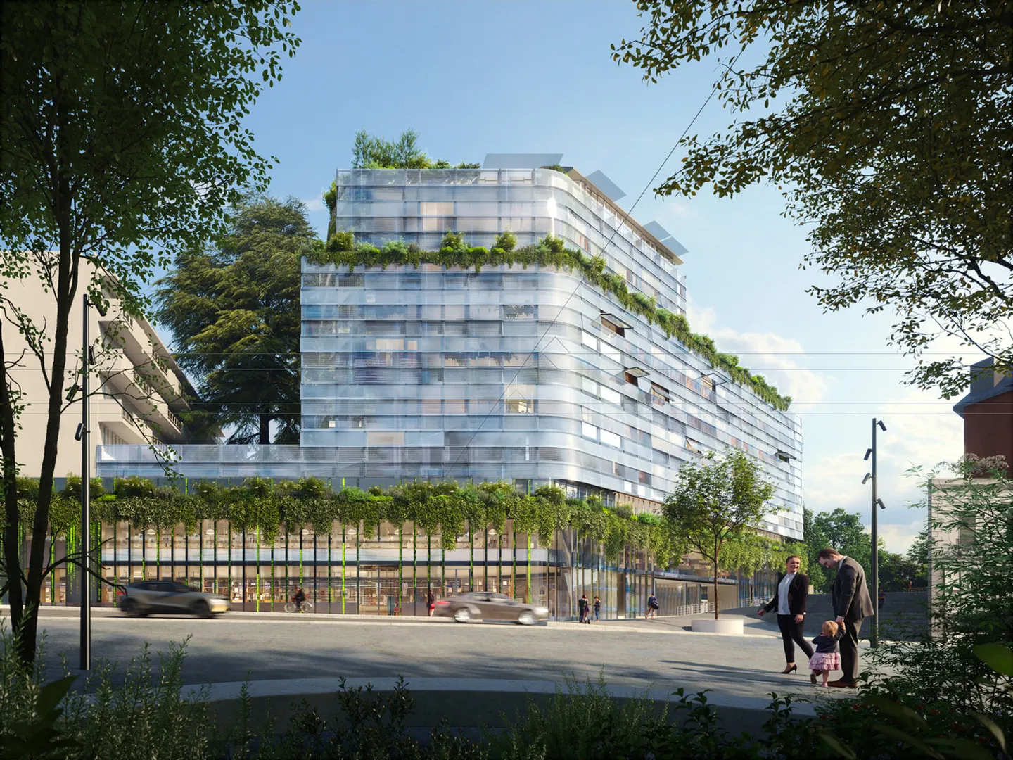 O'Belmont von Jean Nouvel - Lot A10 Luxuswohnung mit 4 Zimmern - Foto 4 von 9