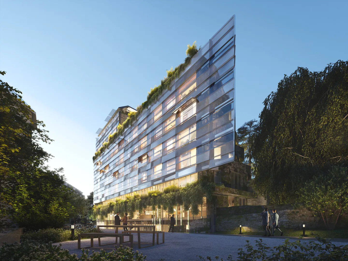 O'Belmont von Jean Nouvel - Lot A10 Luxuswohnung mit 4 Zimmern - Foto 5 von 9