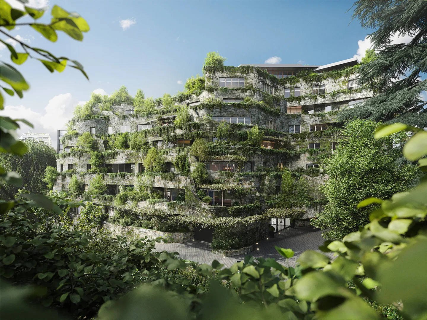 O'Belmont von Jean Nouvel - Lot A10 Luxuswohnung mit 4 Zimmern - Foto 3 von 9