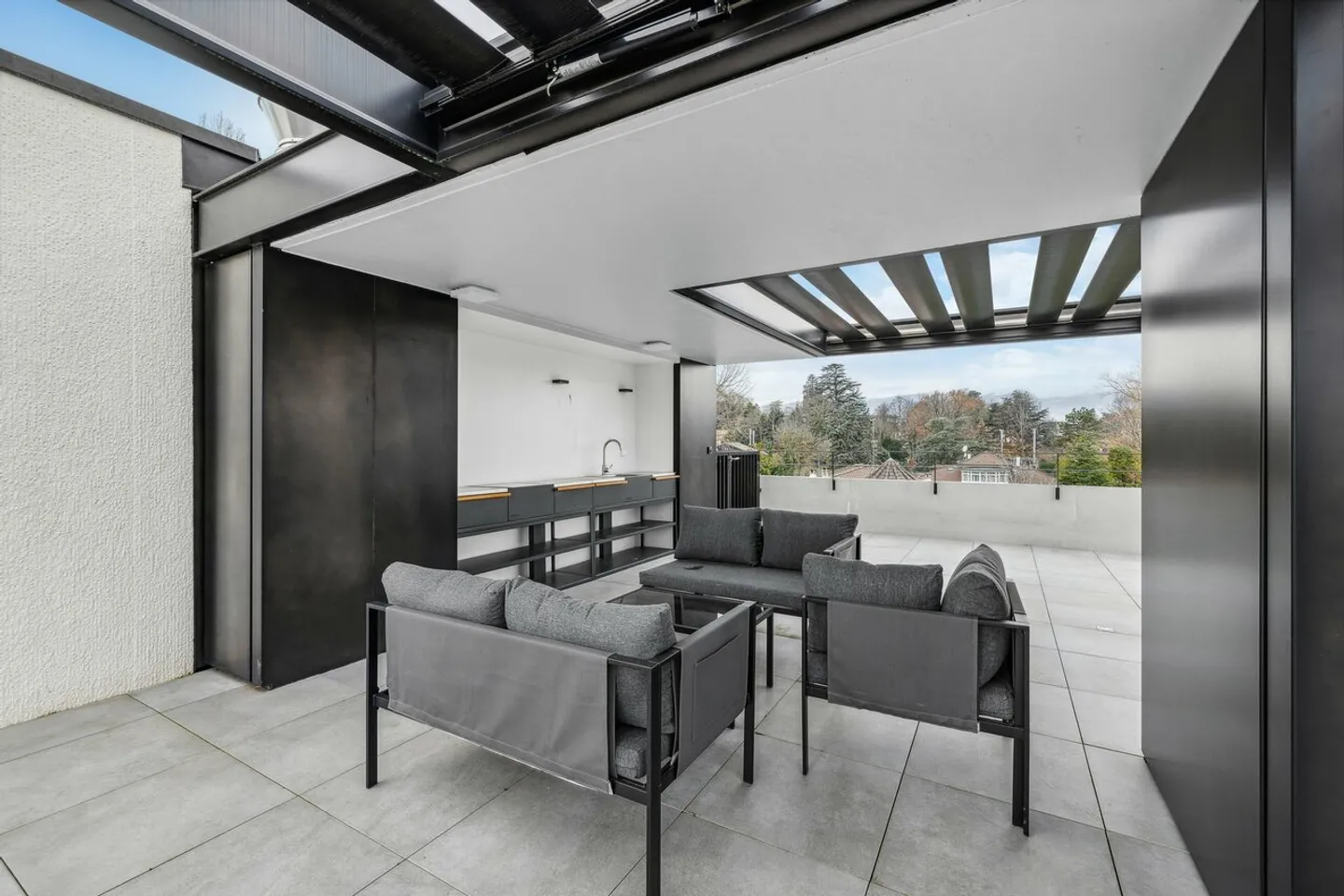 Appartamento attico triplex nel cuore di Chambésy, vista lago - Foto 5 di 13