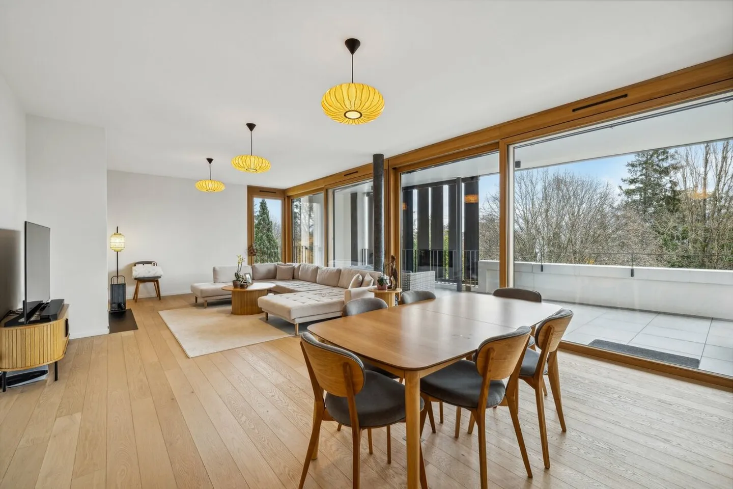 Appartamento attico triplex nel cuore di Chambésy, vista lago - Foto 1 di 13