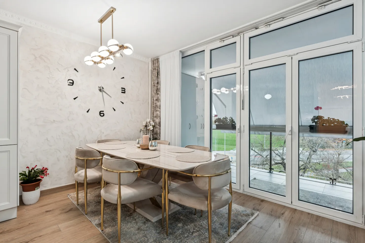 Élégant appartement rénové au coeur de Meyrin - Foto 6 di 13