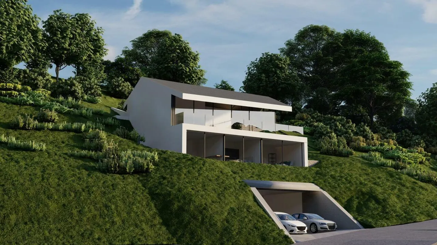 Plot with valid permit and project for a detached villa - Photo 2 of 6