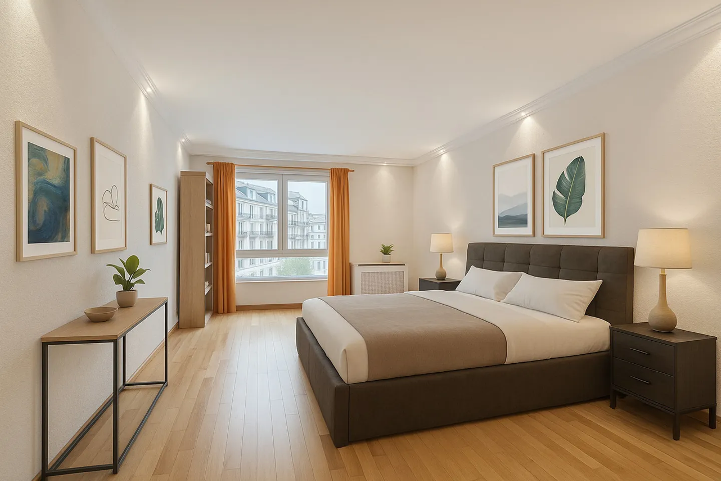 In the heart of Montreux apartment with lake view - Photo 4 of 9