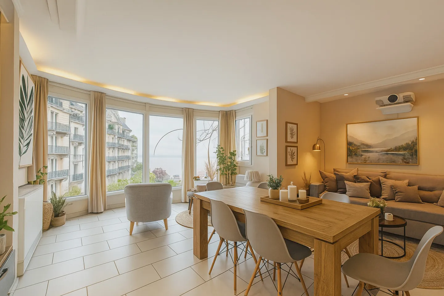 In the heart of Montreux apartment with lake view - Photo 3 of 9