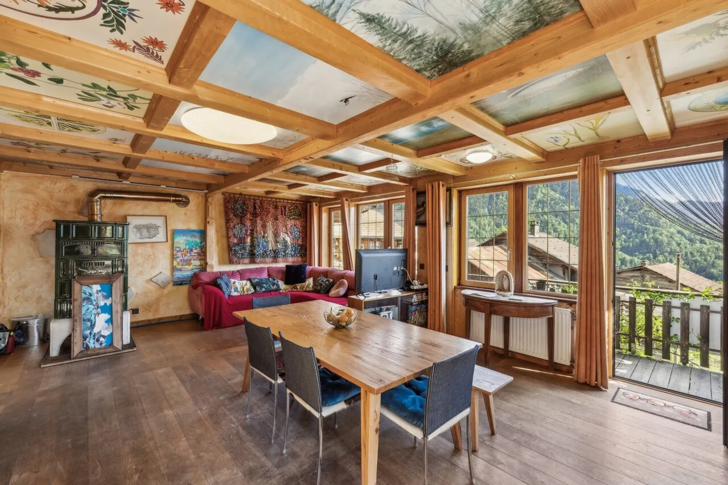 Chalet familial ensoleillé à Bex avec parcelle constructible - Photo 9 sur 13