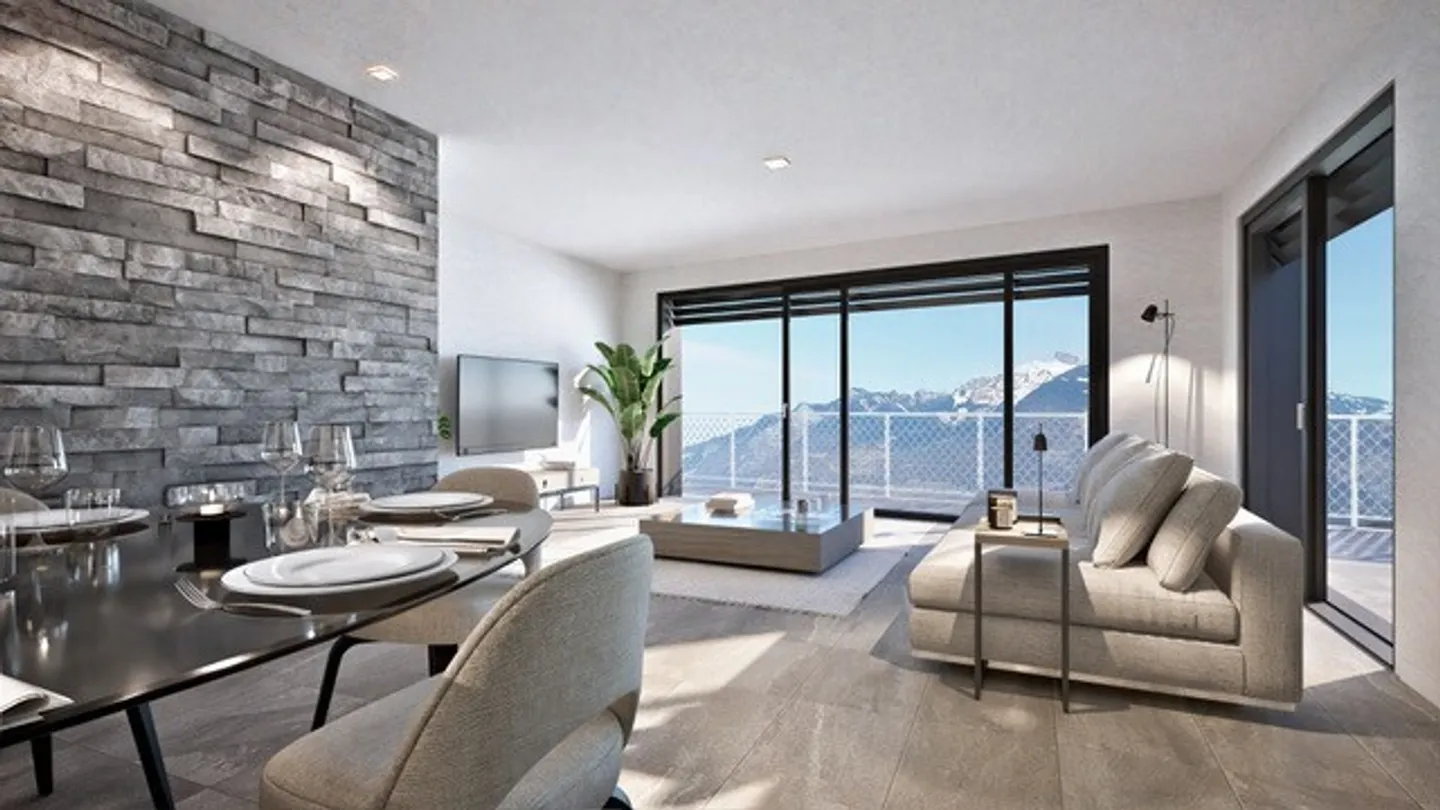 Appartement de standing de 4.5 pces, Ouest, avec vue magnifique - Photo 3 sur 5