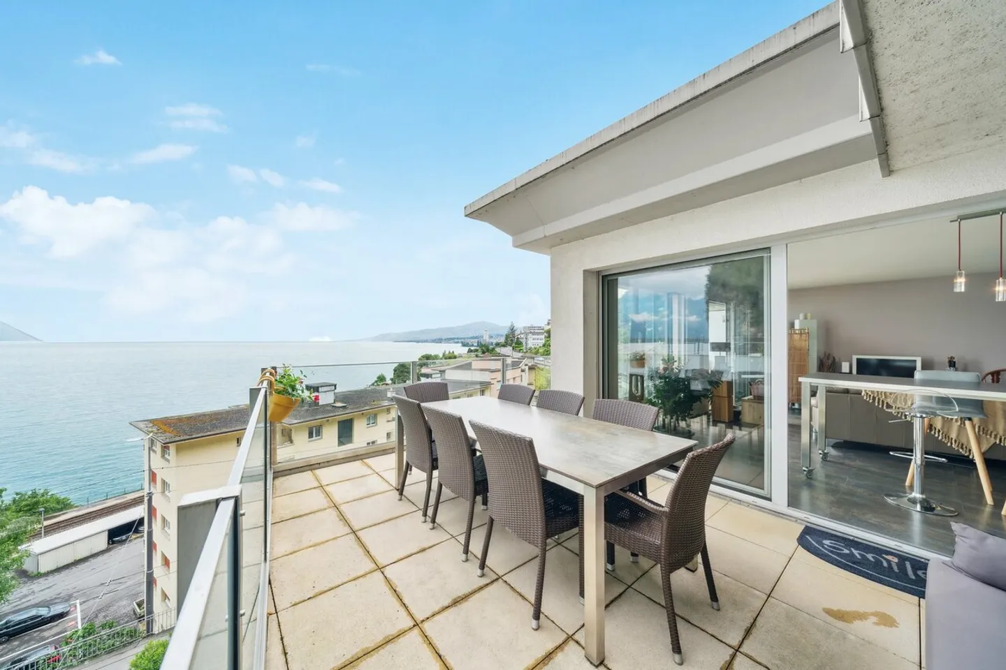 Außergewöhnliches Penthouse mit Panoramablick auf den See - Foto 1 von 10