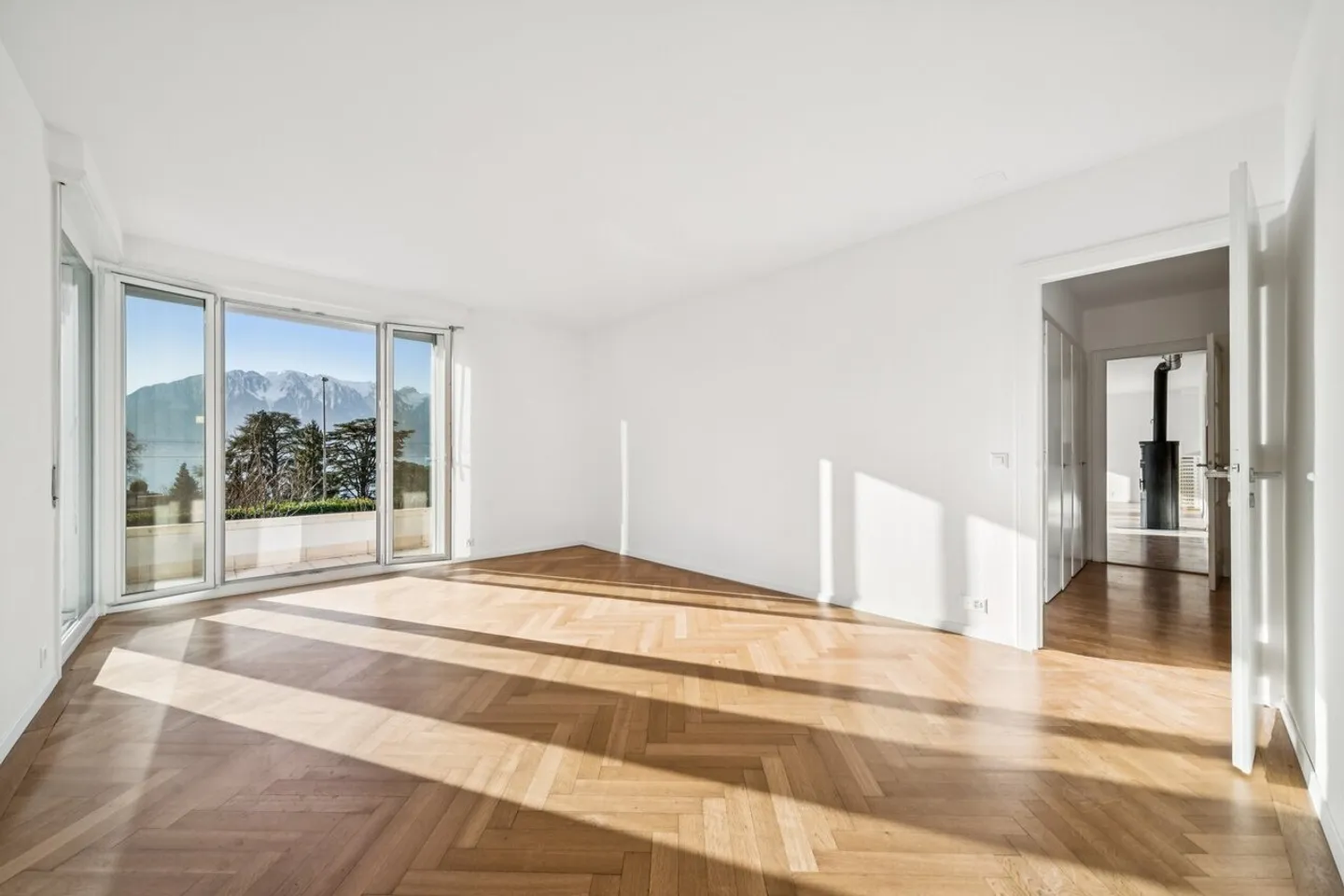 Magnificent 4 1/2 room apartment with terrace and private garden - Photo 5 of 13