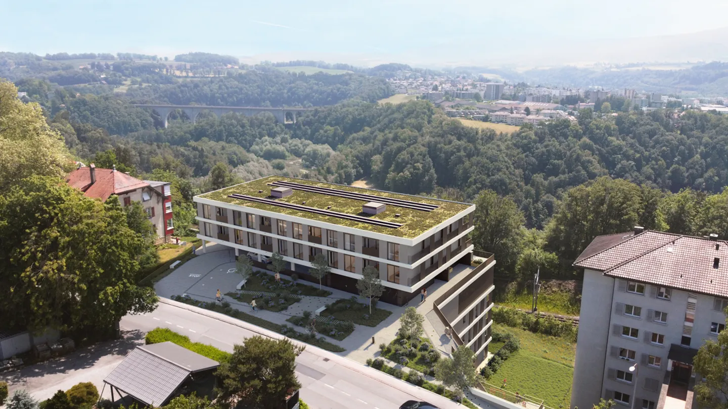 Appartamento di 5.5 stanze al 6° piano Glâne 111 - Foto 10 di 11
