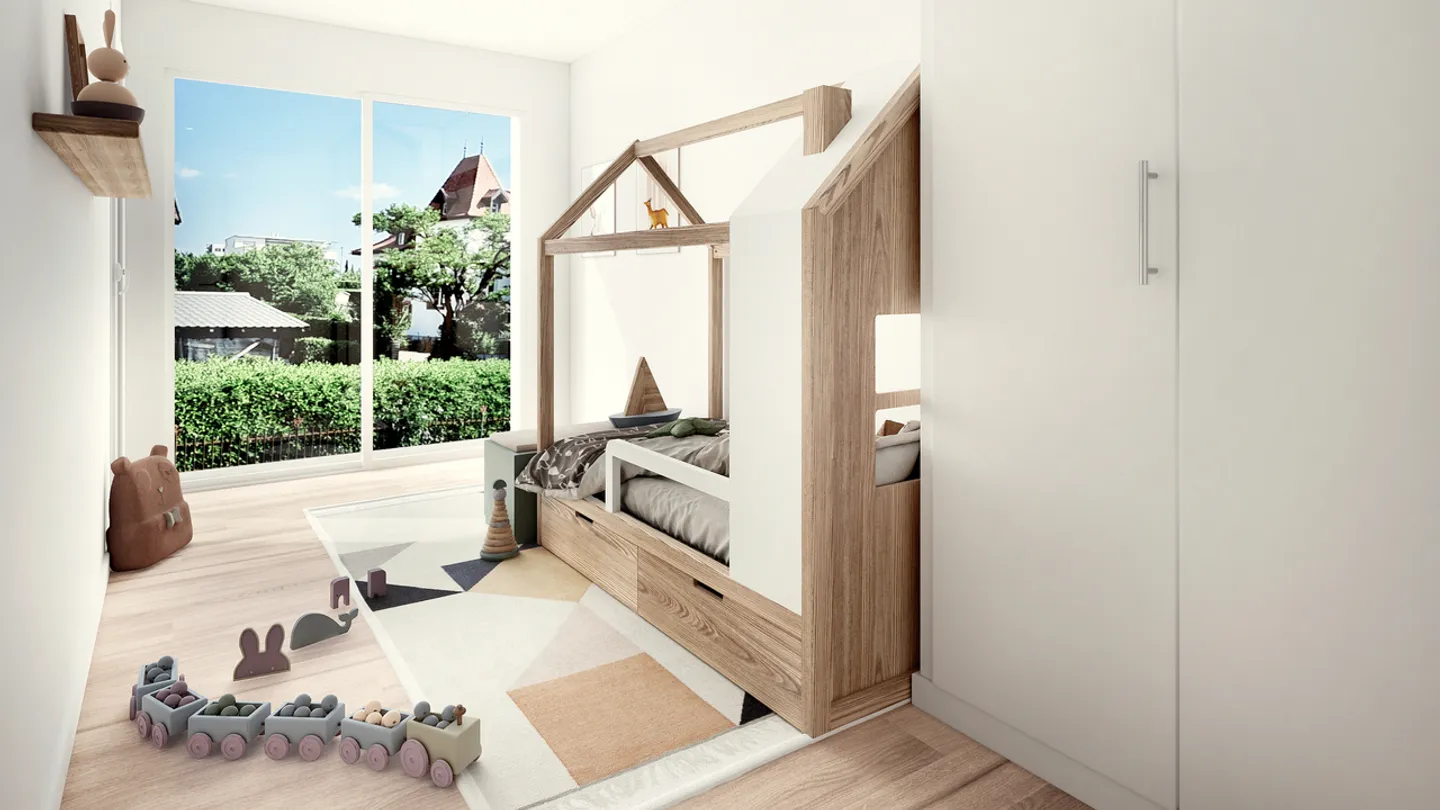 Appartamento di 5.5 stanze al 6° piano Glâne 111 - Foto 11 di 13