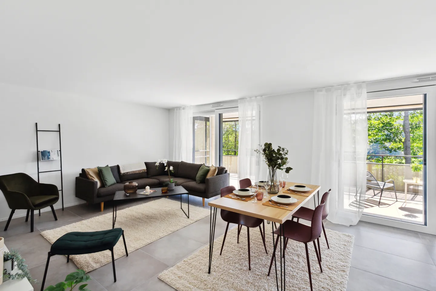 Appartement neuf de 4.5 pièces dans un éco-quartier - Photo 3 sur 11