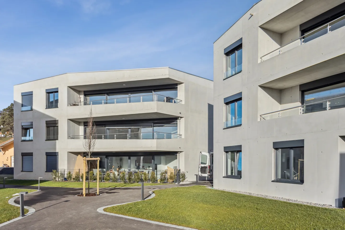 EXCLUSIVITE ! Magnifique appartement neuf de 5.5 pces à Belfaux - Photo 1 sur 9