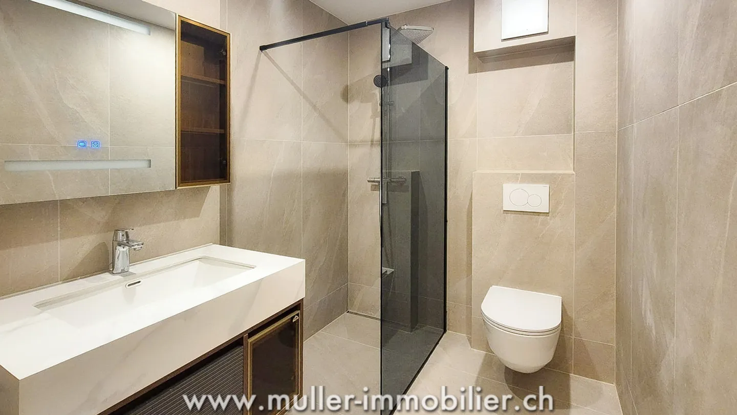 Appartement neuf avec balcon sous les combles à Concise - Photo 9 sur 13