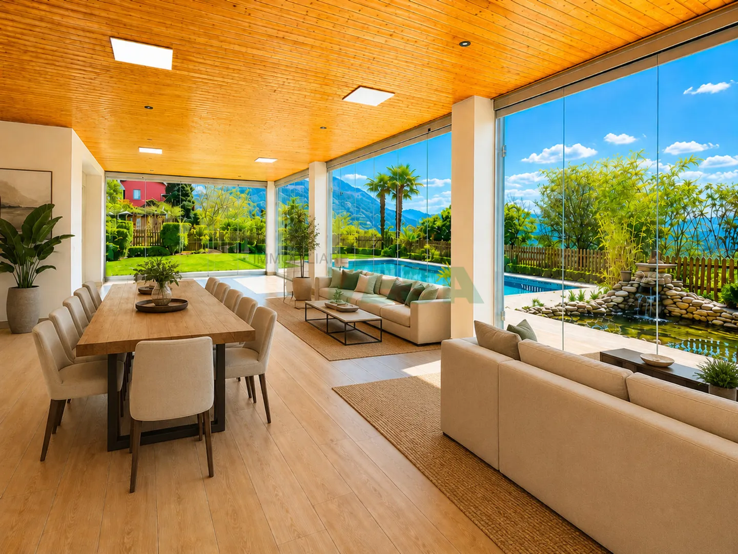 Villa spacieuse avec piscine - Photo 4 sur 13