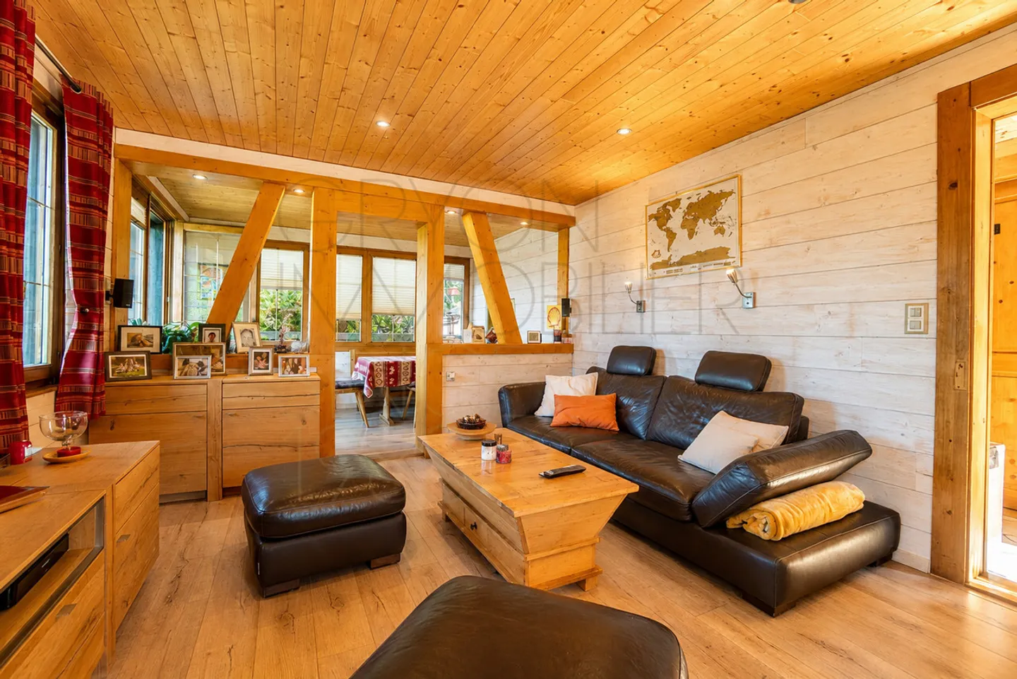 Chalet a Gryon con studio indipendente, vista sulle montagne. - Foto 7 di 13