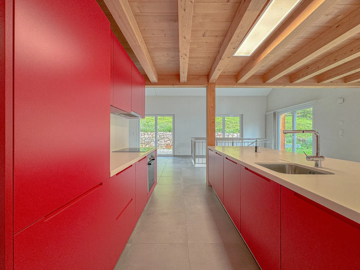 Maison mitoyenne de 2 logements entièrement rénovée Avec 4 garages - Foto 8 von 13