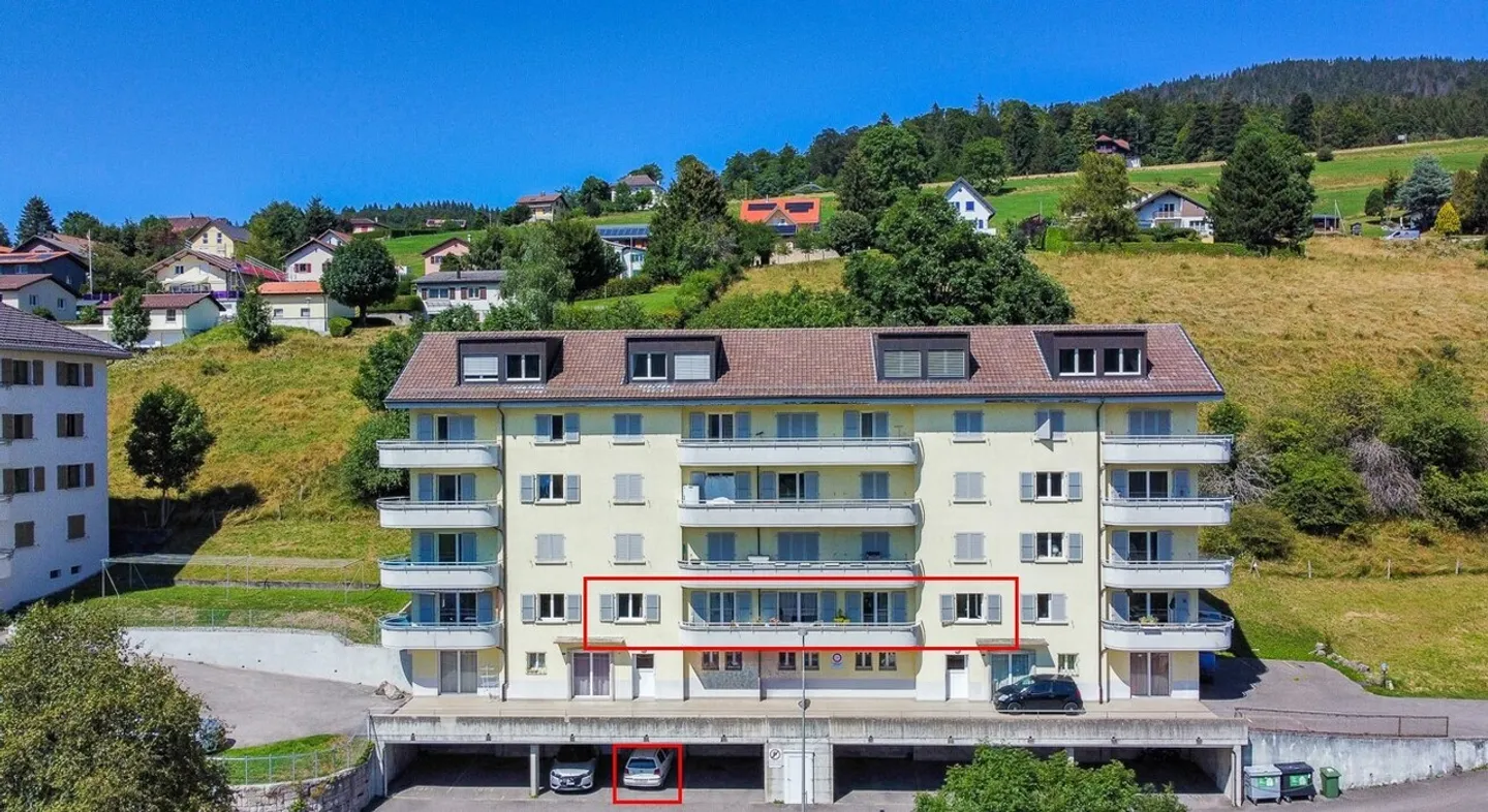 Spacieux appartement PPE de 6.5 pièces avec balcon Vue sur les Alpes - Foto 1 di 13