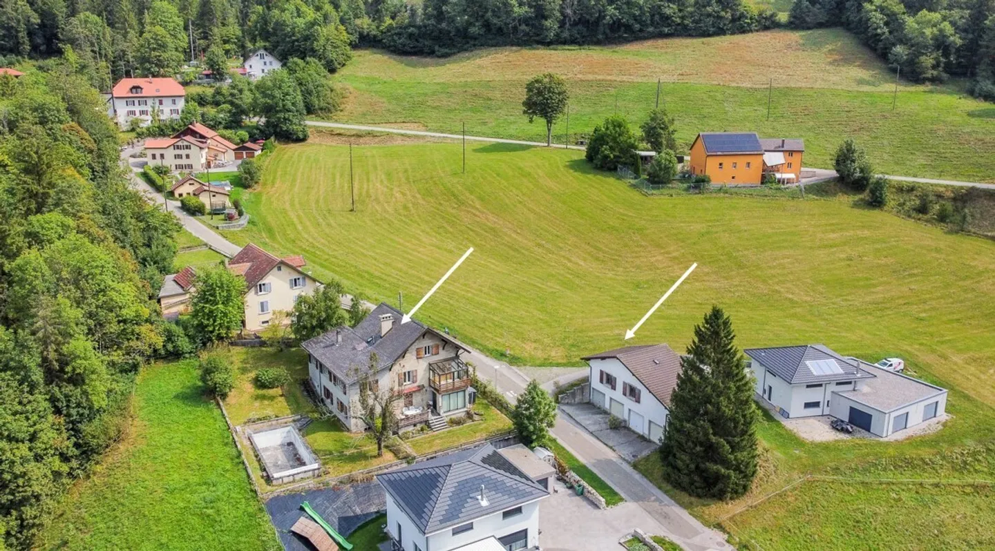 Maison locative de 3 appartements, garage et grand jardin - Foto 4 von 13