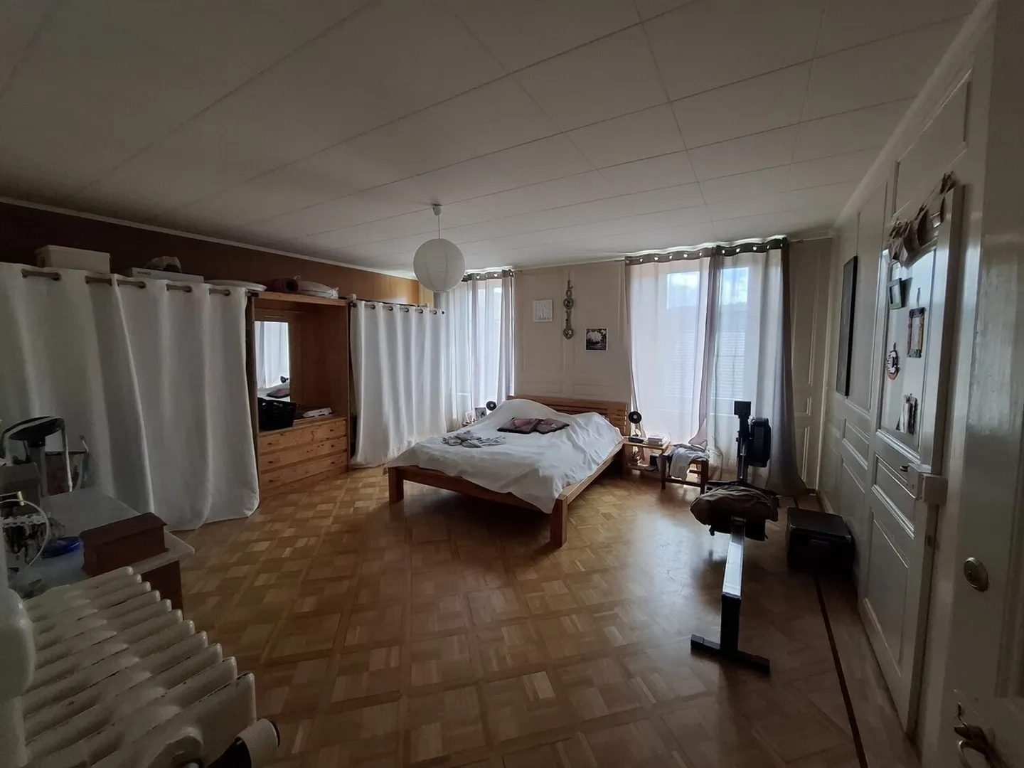 Appt de 7 pièces au 1er étage avec balcon &amp;  jardin en commun - Photo 7 sur 12