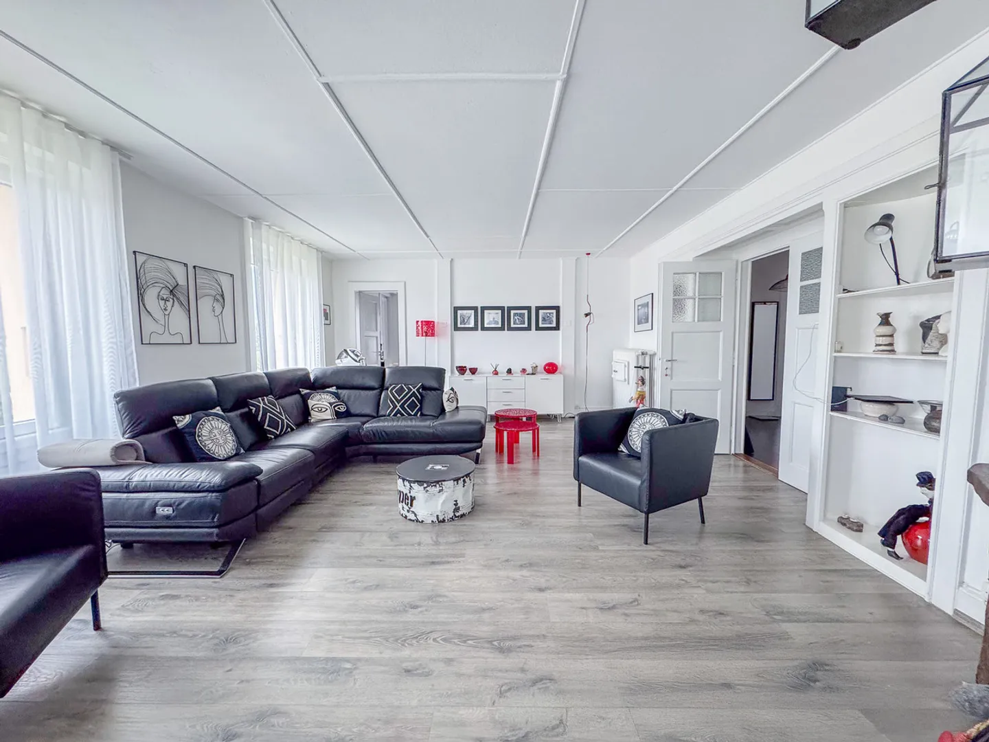 Magnifique immeuble locatif de 7 logements Beau jardin et couvert - Foto 11 von 13