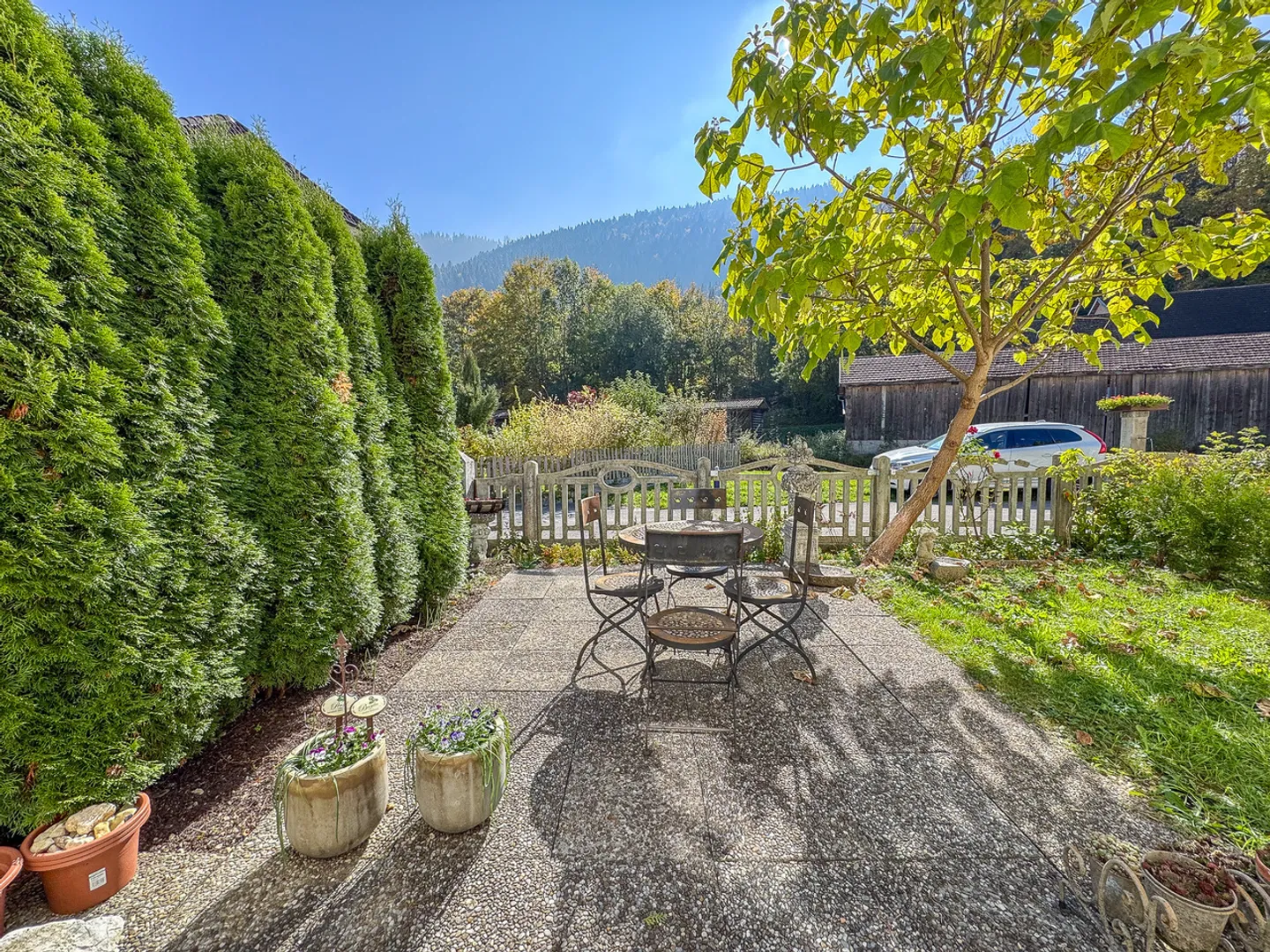 Magnifique maison mitoyenne rénovée en PPE Garage, jardin et terrasse - Foto 2 di 13