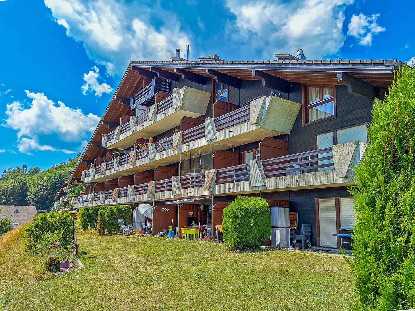 Duplex PPE rénové de 3.5 pces avec 2 balcons Splendide vue - Photo 1 of 13