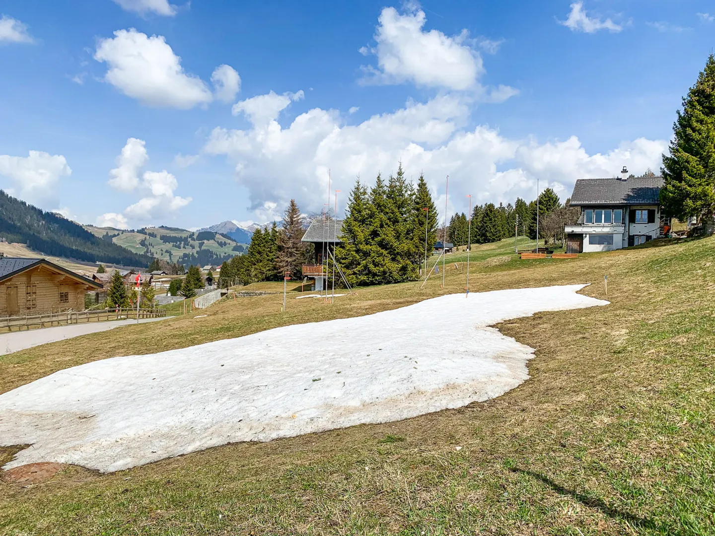 Bebaubares Grundstück 1.515 m2 in Les Mosses - Foto 6 von 13