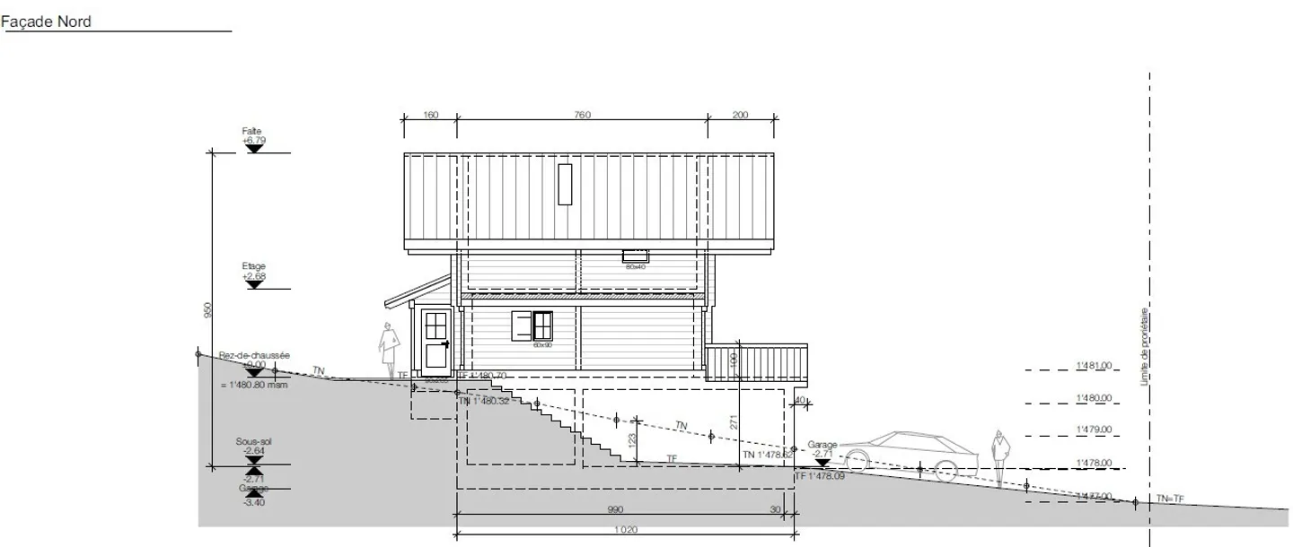 Bebaubares Grundstück 1.515 m2 in Les Mosses - Foto 10 von 13