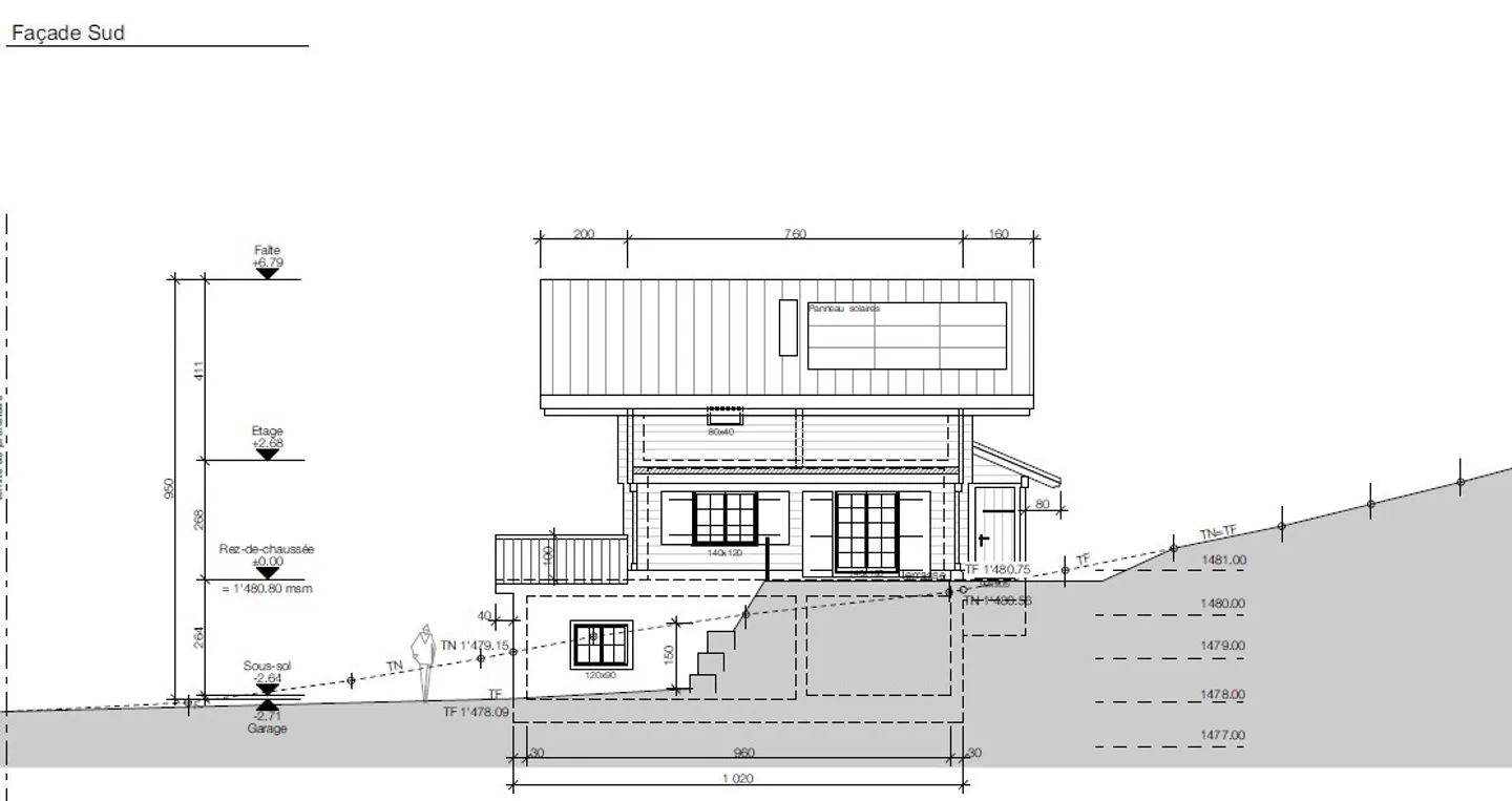 Bebaubares Grundstück 1.515 m2 in Les Mosses - Foto 9 von 13