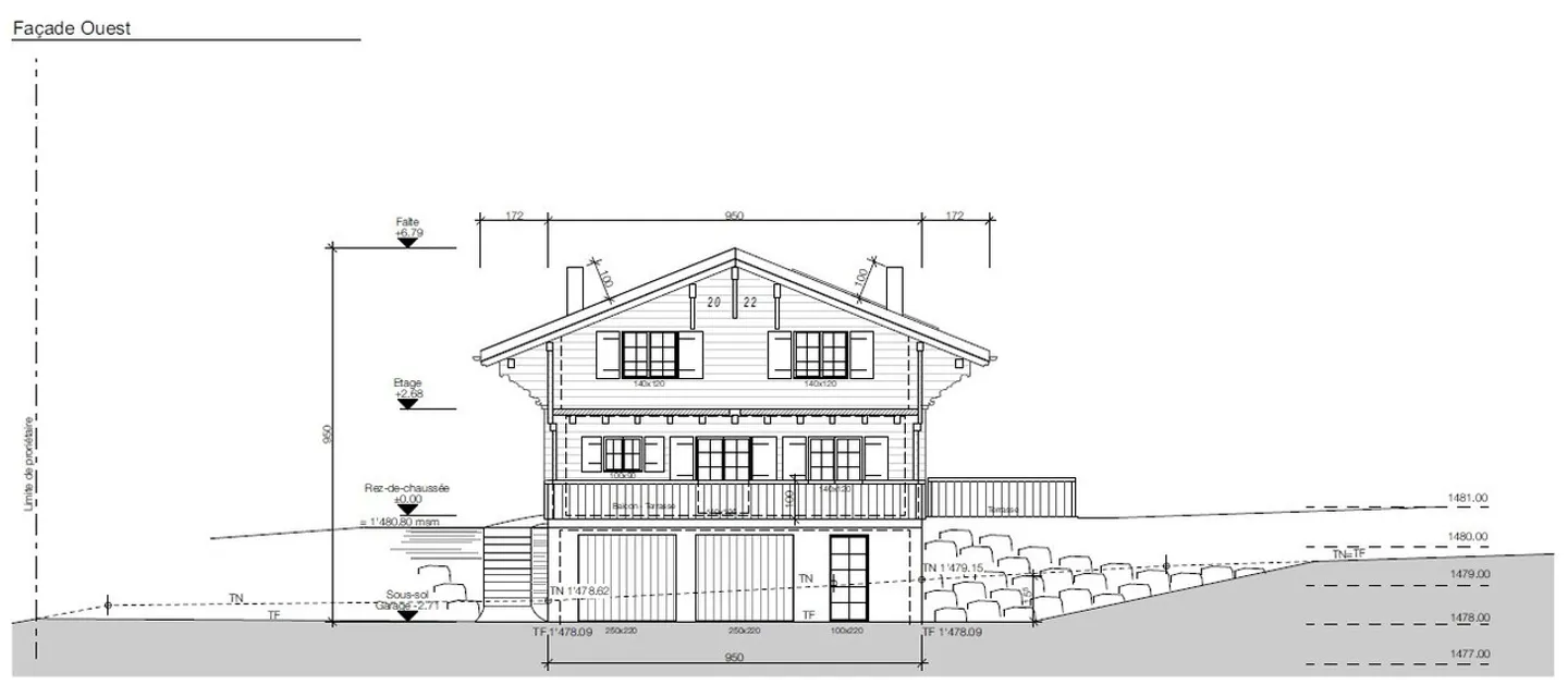Bebaubares Grundstück 1.515 m2 in Les Mosses - Foto 8 von 13