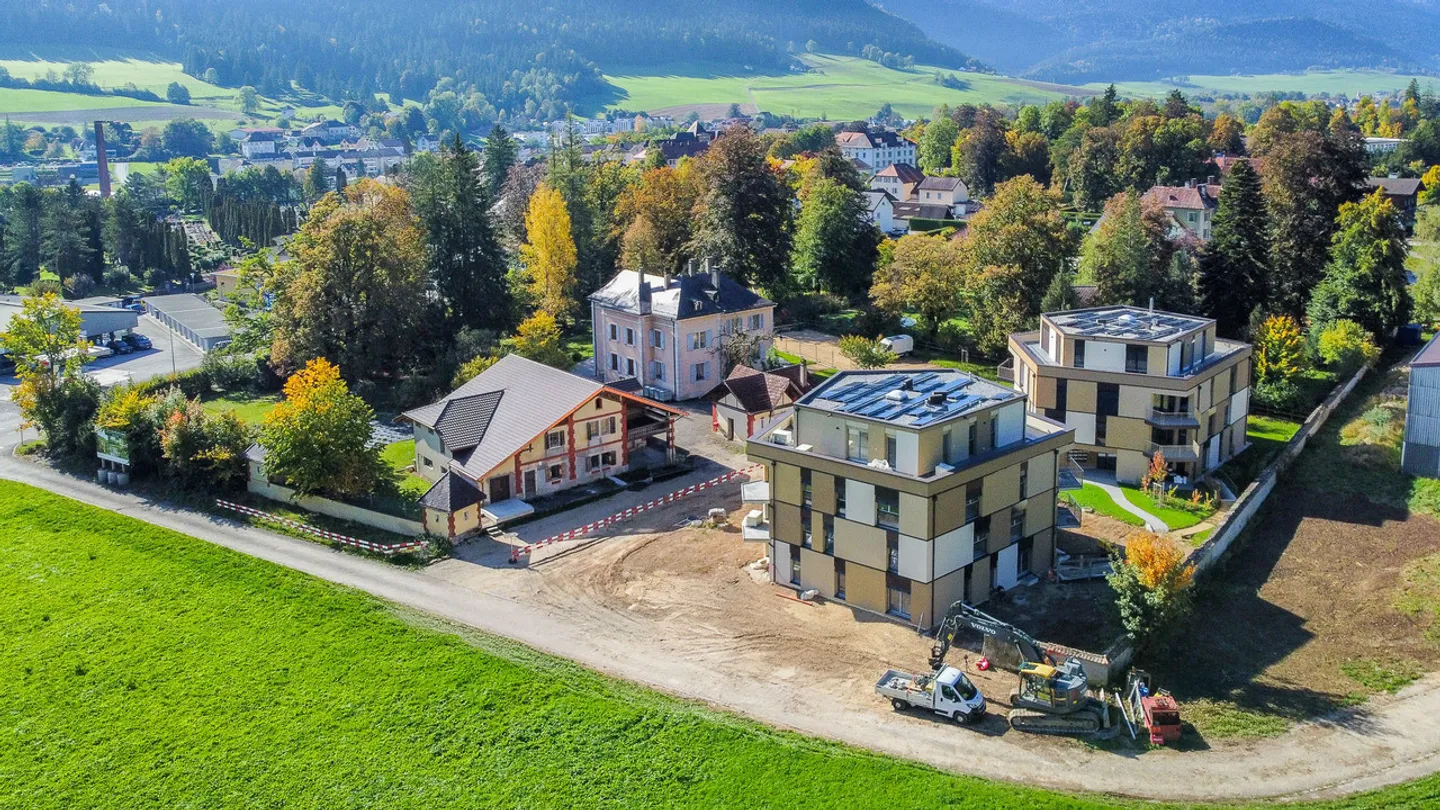 Appt PPE neuf de 4.5 pces avec balcon Campagne Pernod, lot B6 - Photo 12 sur 13