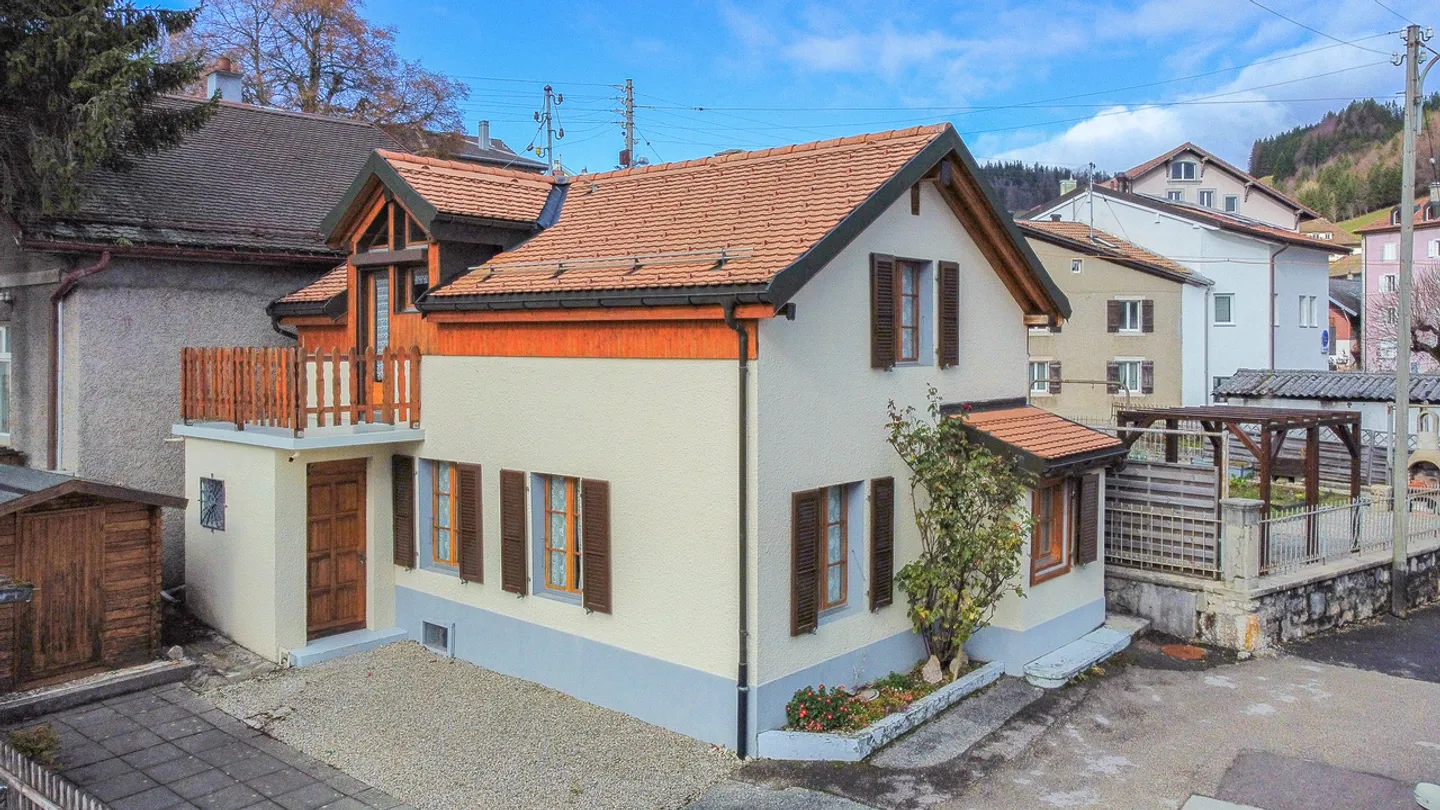 Maison individuelle de 3.5 pièces au coeur de Ste-Croix - Foto 1 von 13