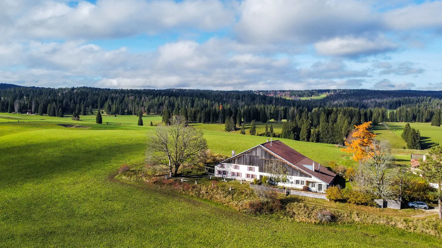 Magnificent renovated Neuchâtel semi-detached farmhouse with 6.5 rooms - Photo 3 of 13