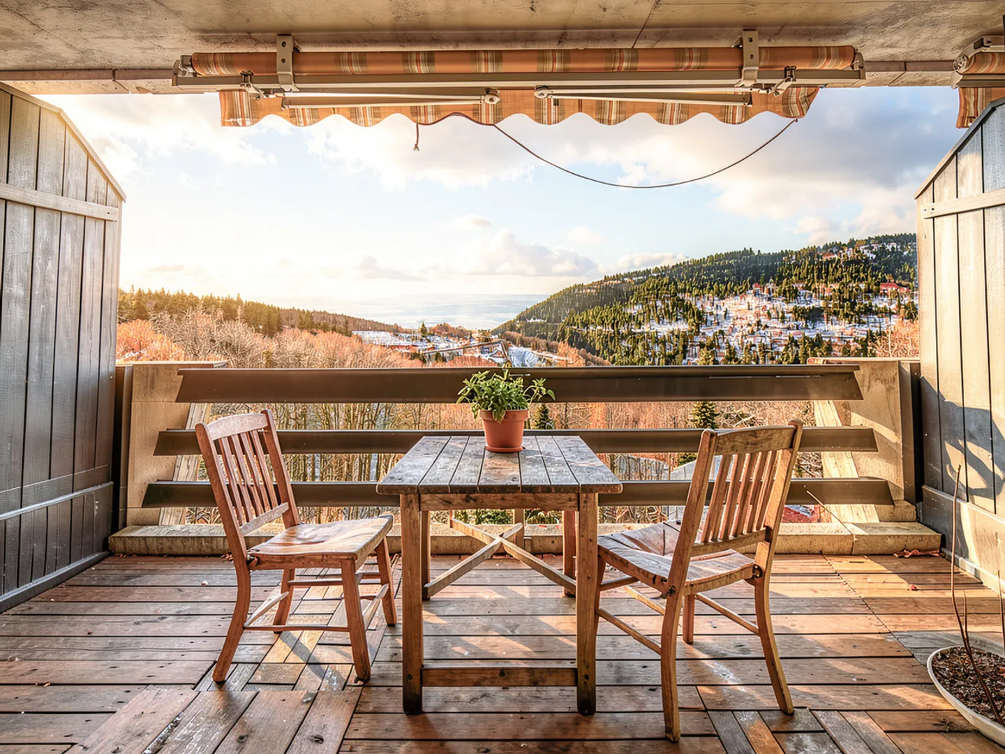 2,5-Zimmer-PPE-Wohnung mit Balkon im 1. Stock Wunderschöner Blick - Foto 8 von 11