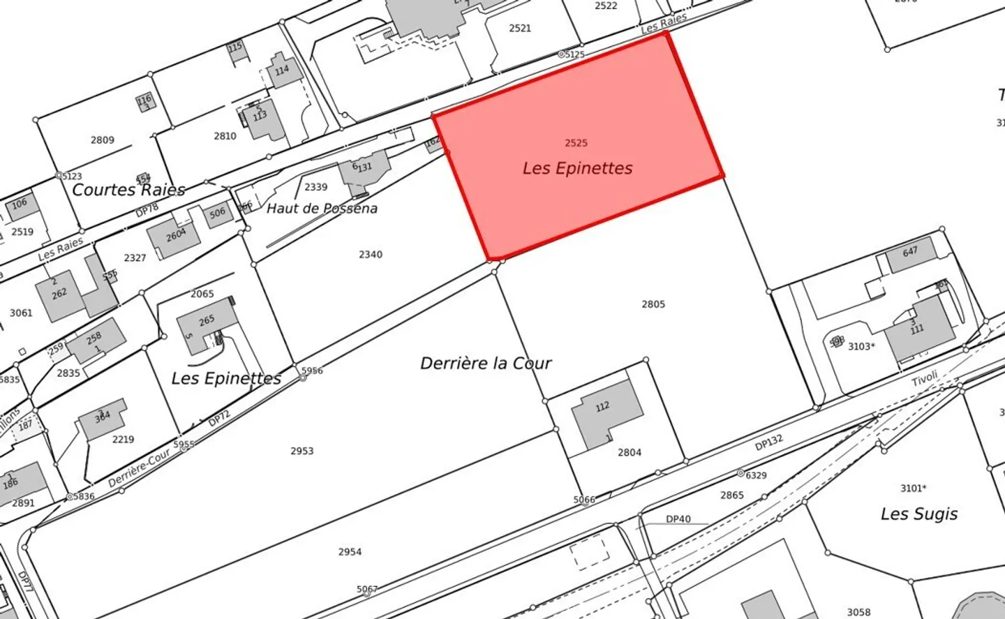 Buildable land of 3,965 m2 Building permit granted - Photo 4 of 13