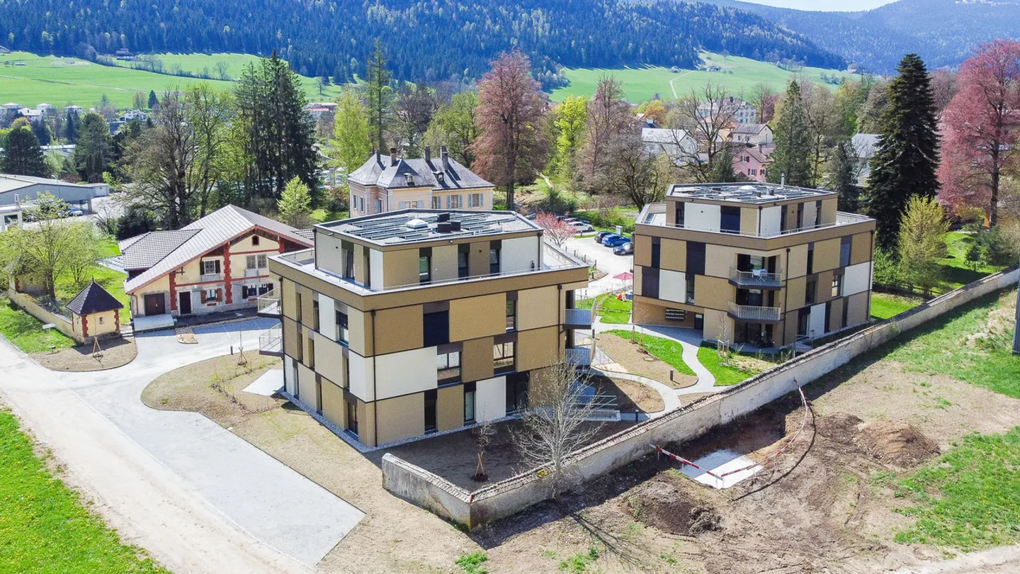 Nuovo appartamento di 2,5 locali con balcone Campagne Pernod, lotto B7 - Foto 13 di 13