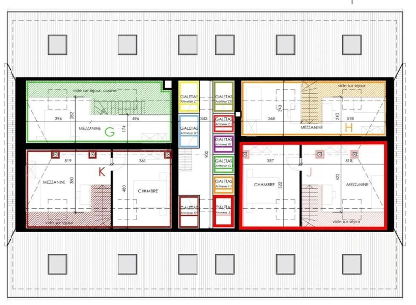 Magnifico duplex di 4.5 stanze nel cuore di Fleurier - Foto 11 di 11