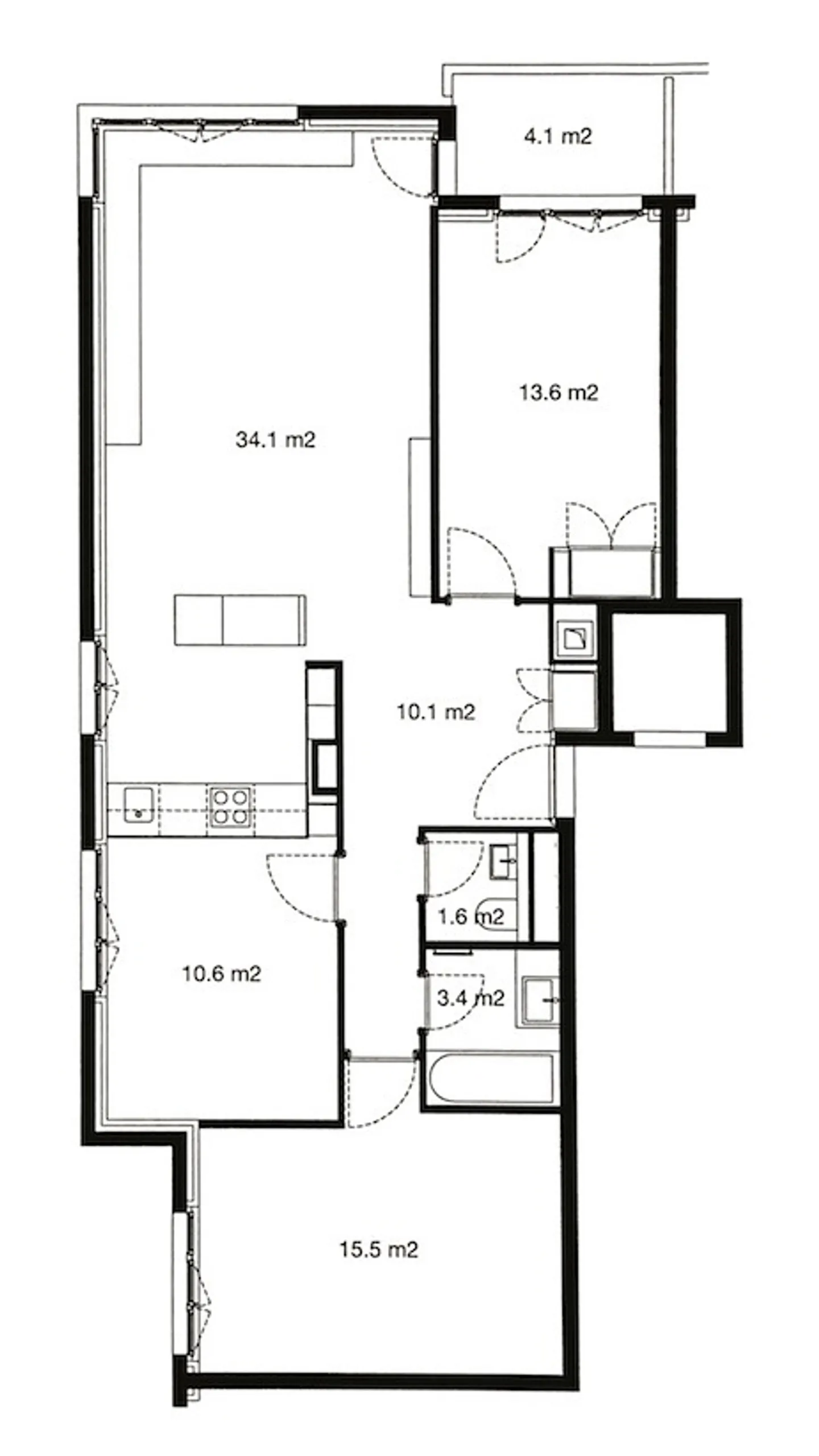 Incantevole appartamento di 4,5 stanze con balcone - Foto 13 di 13