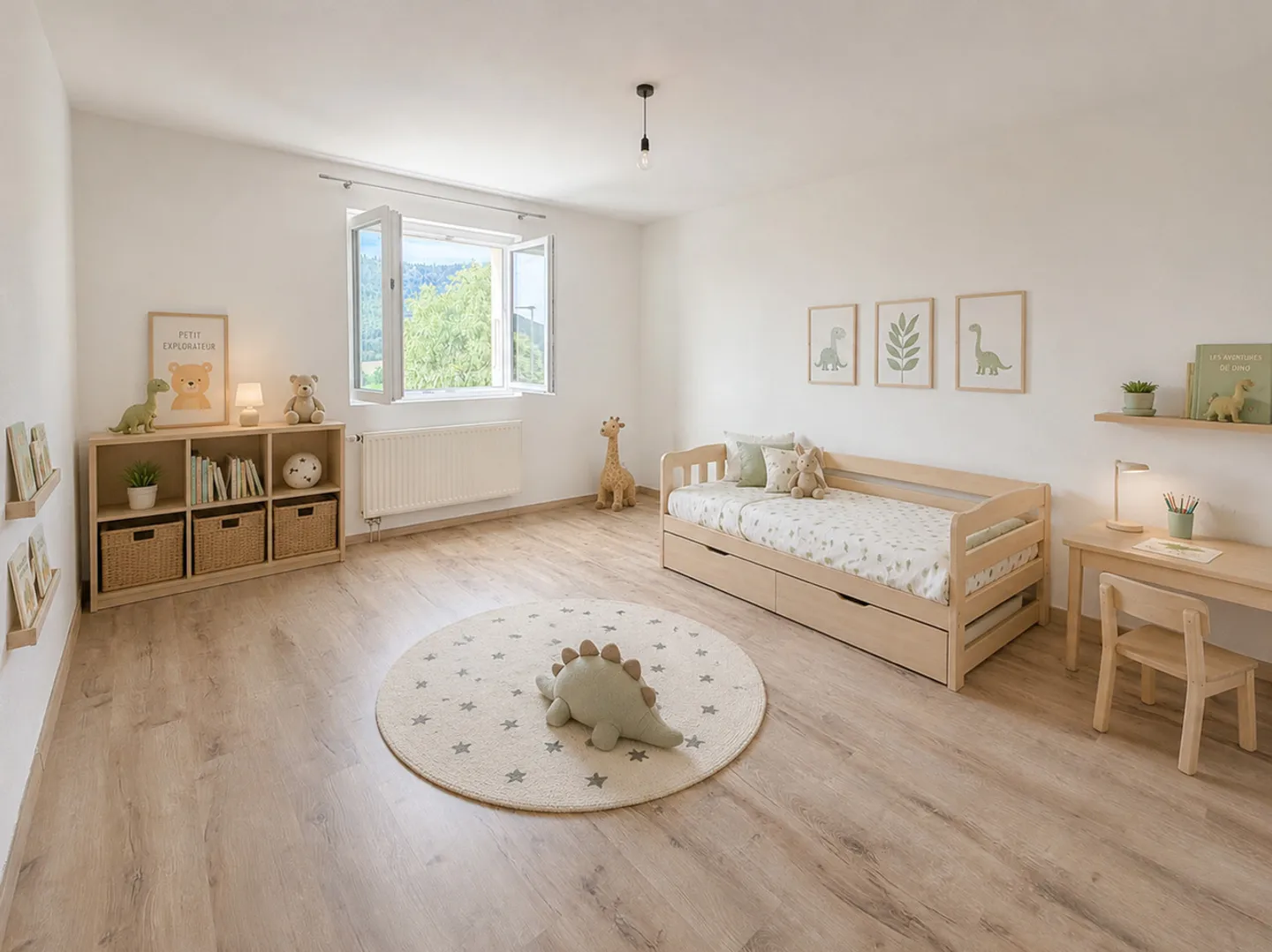Spazioso appartamento PPE di 6,5 locali con balcone e vista sulle Alpi - Foto 8 di 13