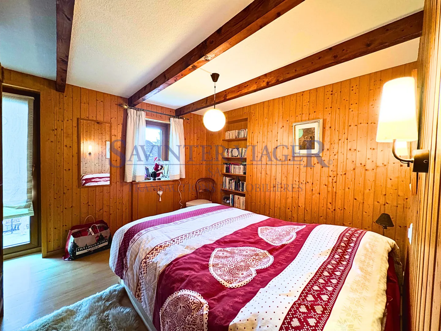 Savièse, Chalet rustique avec une magnifique vue - Viager occupé - Photo 9 sur 13