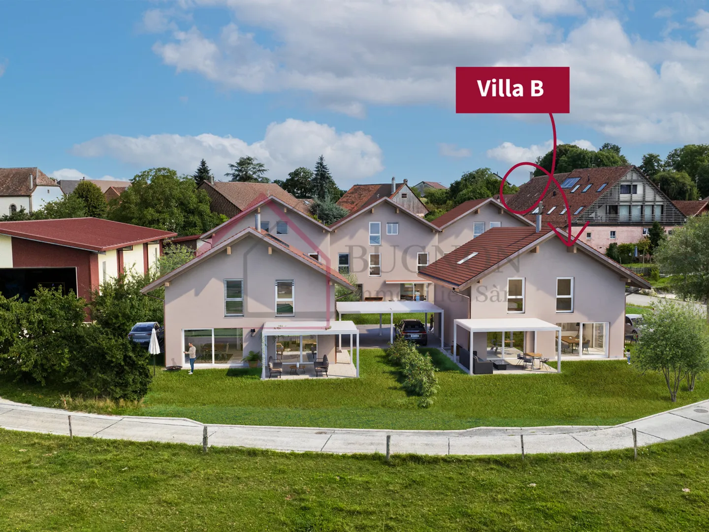 LE VILLE DEL GRAND PRÉ  Villa indipendente 5.5 stanze - Lotto B - Foto 5 di 10