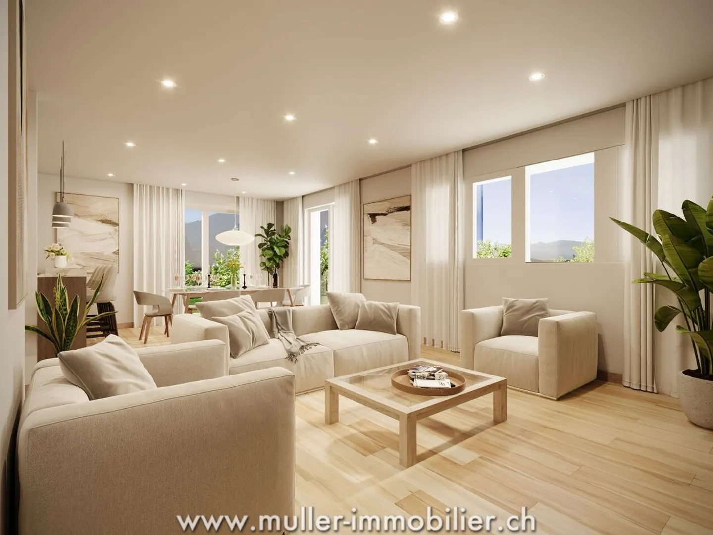 Individual villa with panoramic view in Aigle - Photo 2 of 13