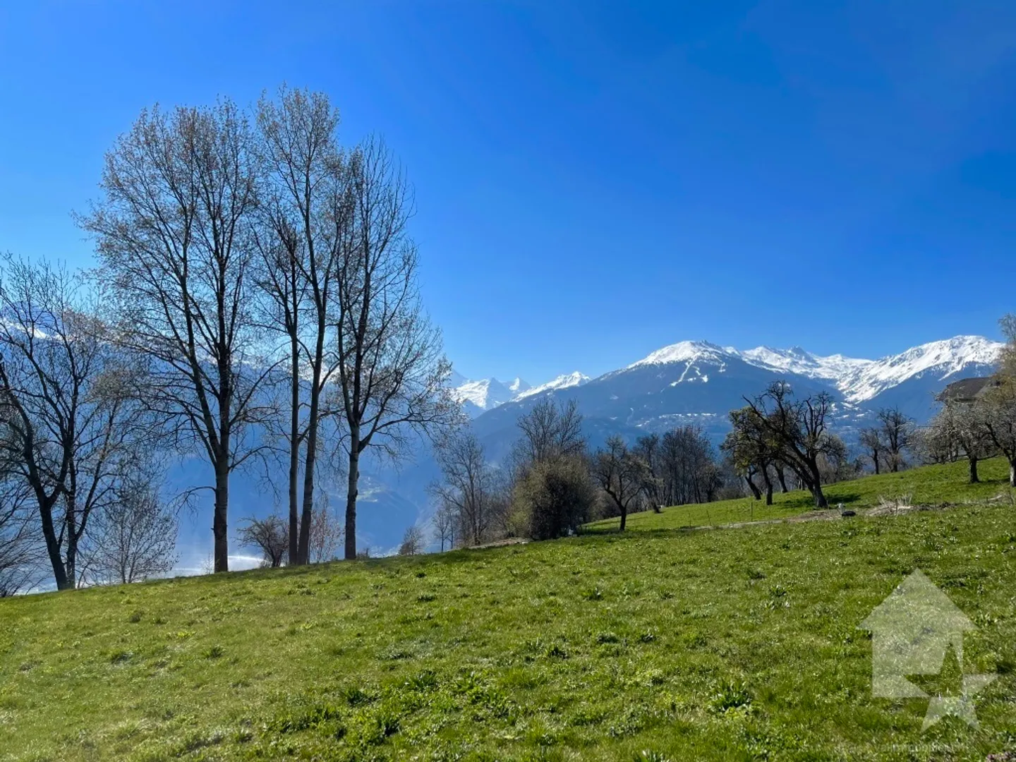 Building plot, gently sloping, quiet and with panoramic view - Photo 1 of 6